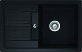 SCHOCK Spüle Unterbau Lima D-100S-U Cristalite Nero LIMD100SUGNE