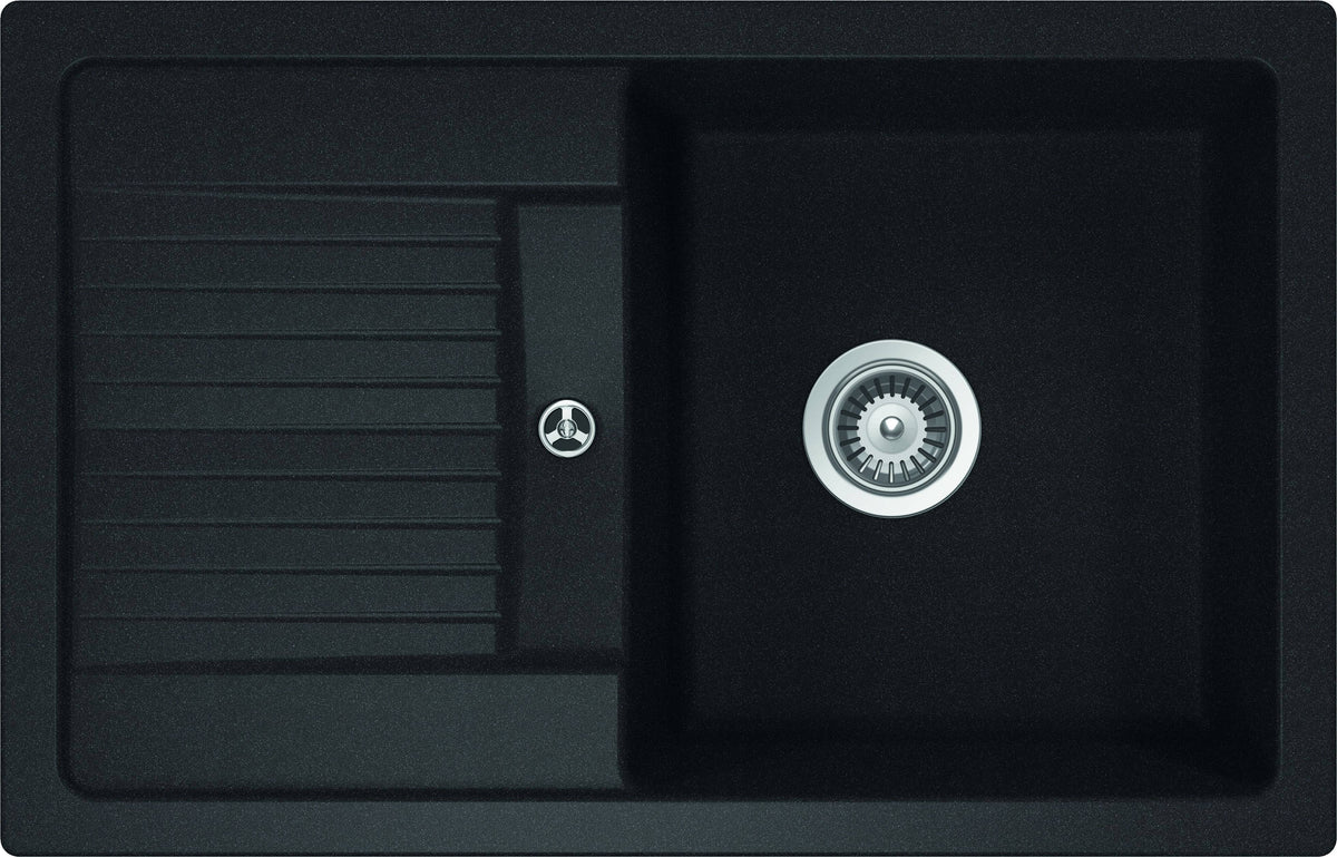 SCHOCK Spüle Unterbau Lima D-100S-U Cristalite Onyx LIMD100SUGON