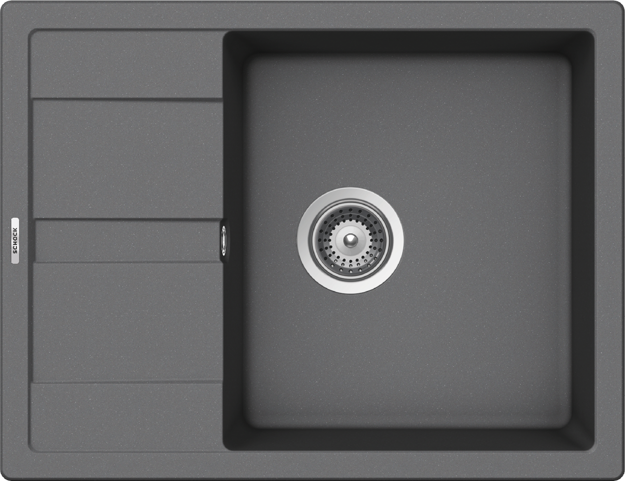 SCHOCK Spüle Unterbau Manhattan D-100-U Cristalite Croma MAND100UGCR