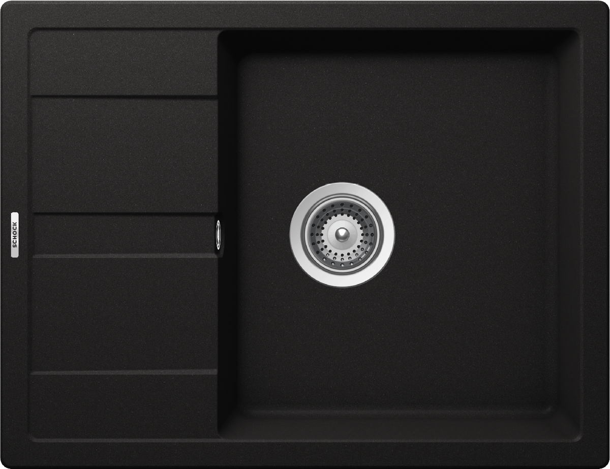 SCHOCK Spüle Auflage Manhattan D-100-A Cristalite Nero MAND100AGNE