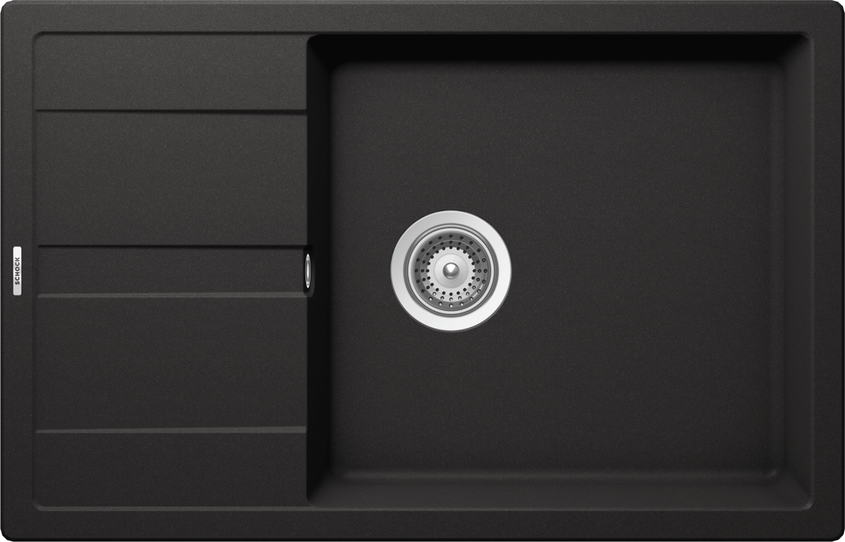 SCHOCK Spüle Auflage Manhattan D-100LS-A Cristalite Nero MAND100LSAGNE