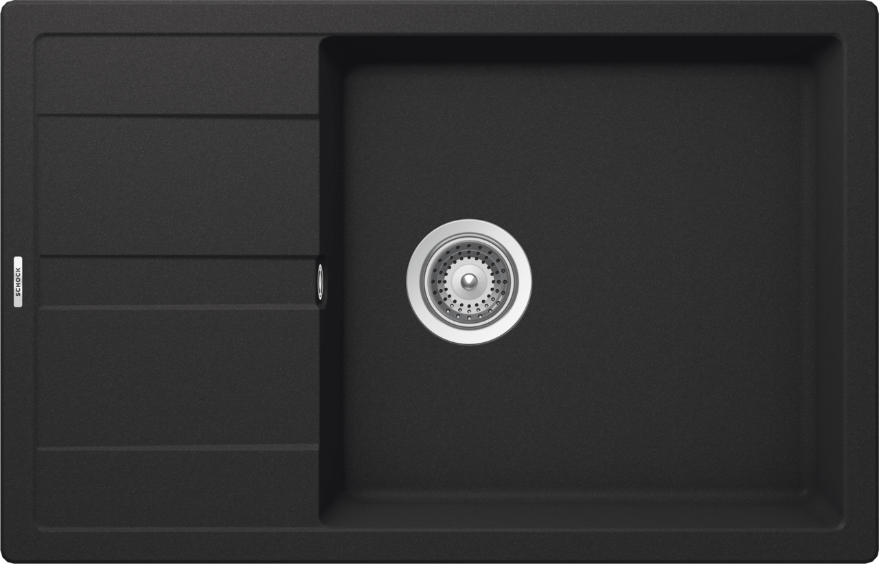 SCHOCK Spüle Unterbau Manhattan D-100LS-U Cristalite Onyx MAND100LSUGON