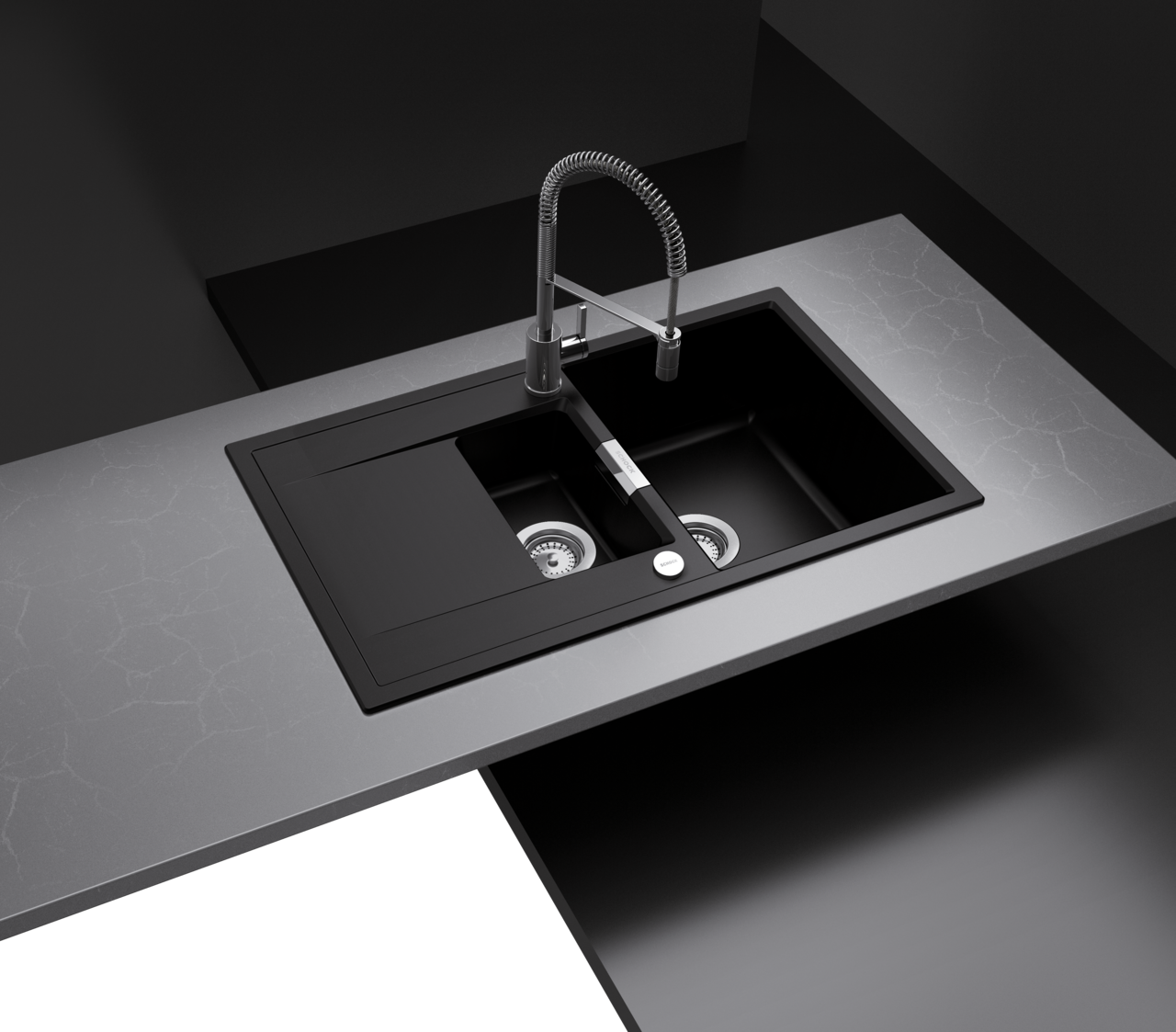 SCHOCK Spüle Auflage Mono D-150-A Cristadur Puro MOND150APUR