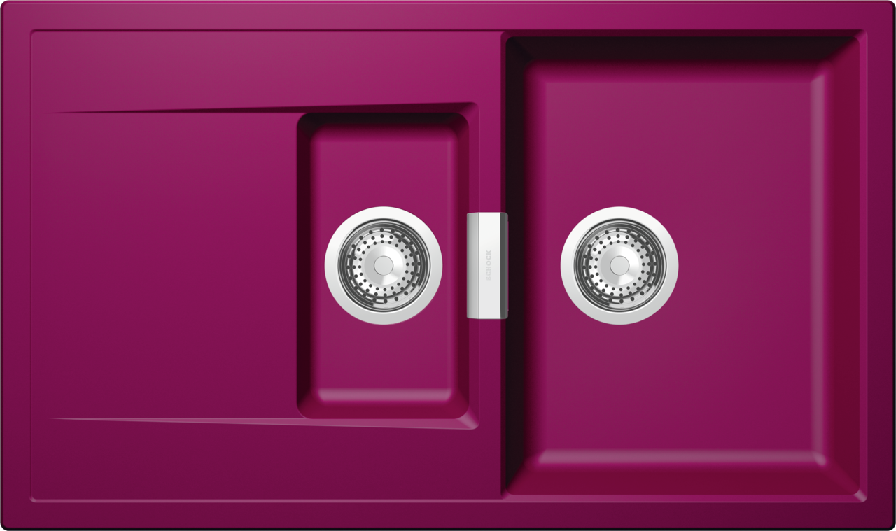 SCHOCK Spüle Auflage Mono D-150-A Cristadur Berry MOND150ABRY
