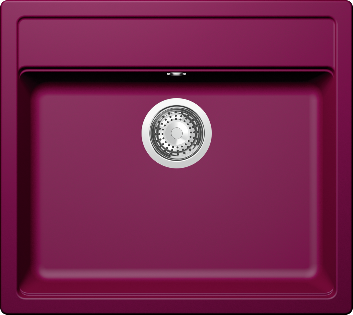 SCHOCK Spüle Auflage Mono N-100-A Cristadur Berry MONN100ABRY