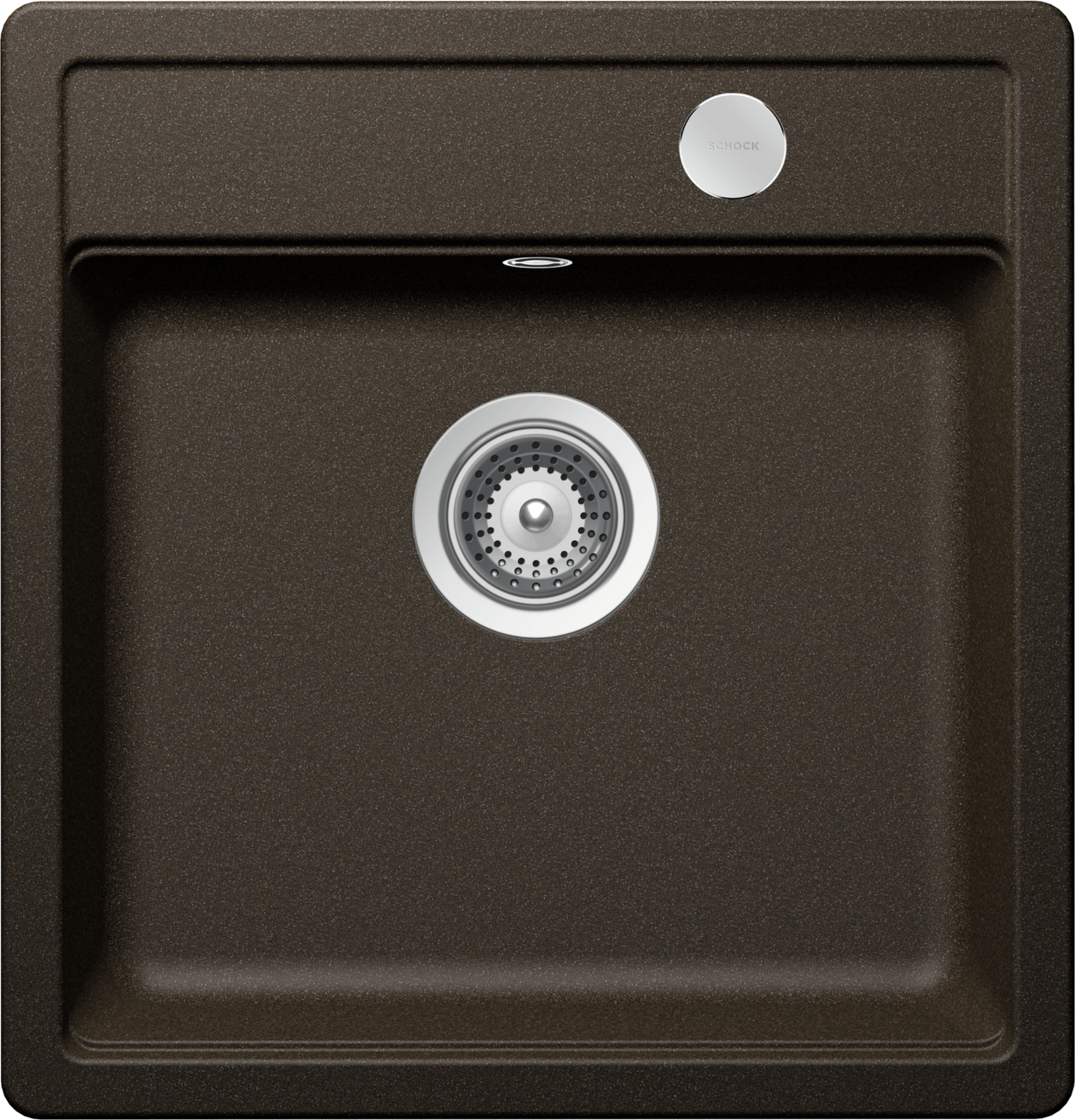 SCHOCK Spüle Auflage Mono N-100S-A Cristadur Bronze MONN100SABRO