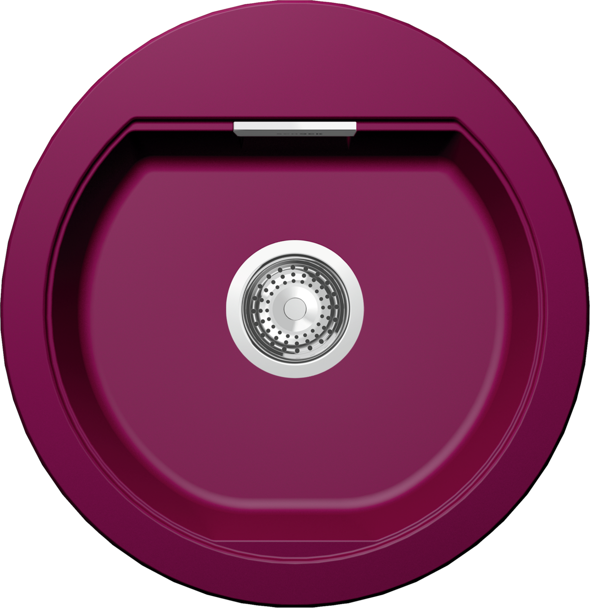 SCHOCK Spüle Auflage Mono R-100-A Cristadur Berry MONR100ABRY