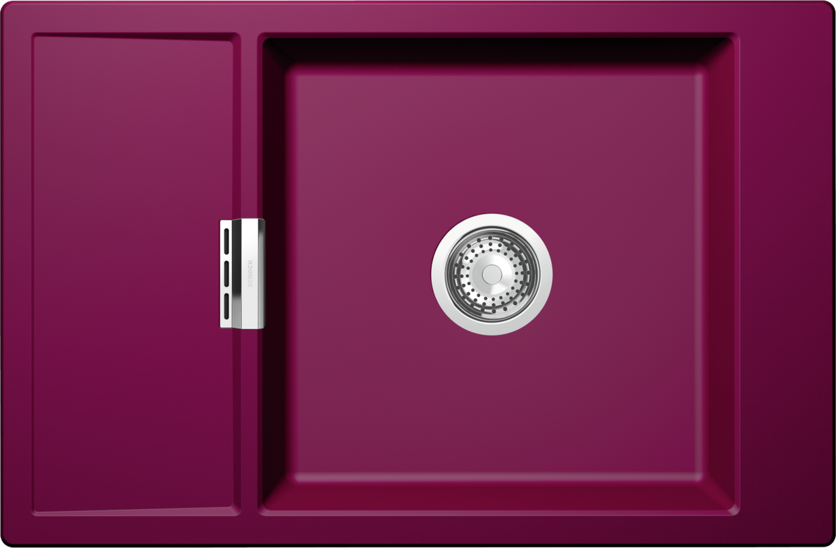SCHOCK Spüle Auflage Mono D-100XS-A Cristadur Berry MOND100XSABRY