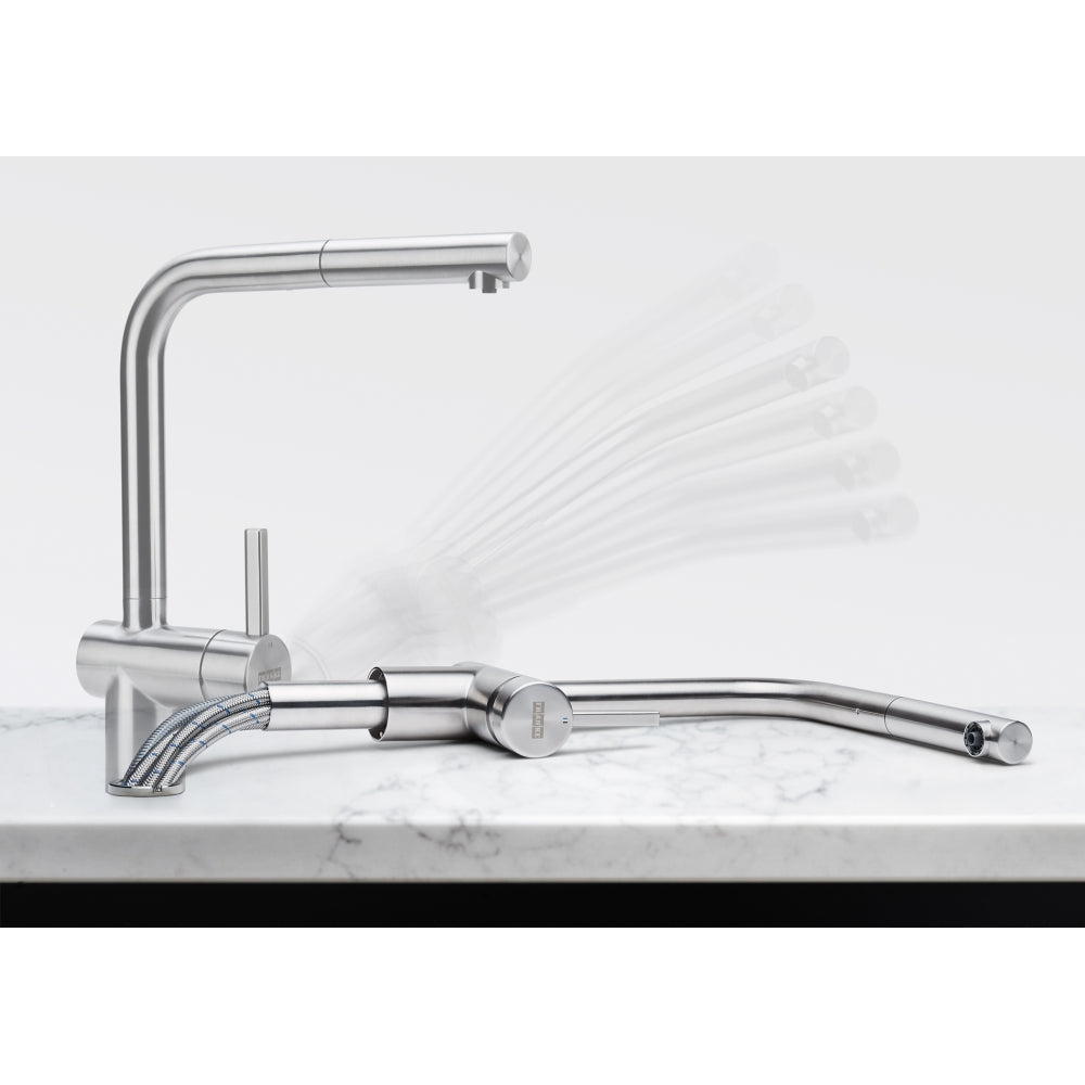 FRANKE Atlas Neo Window Nieder Zug Edelstahl Seitenbedienung 115.0521.440