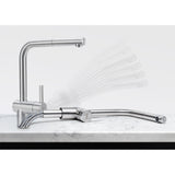 FRANKE Atlas Neo Window Nieder Zug Edelstahl Seitenbedienung 115.0521.440
