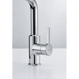 FRANKE Urban L Zugauslauf Chrom Seitenbedienung 115.0595.083