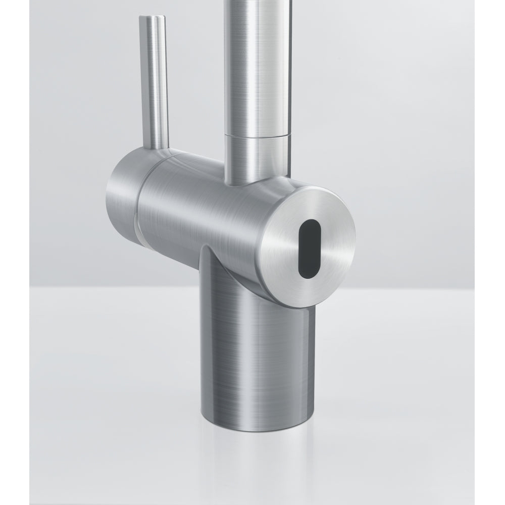 FRANKE Atlas Neo Sensor L Festauslauf Edelstahl Seitenbedienung 115.0625.489
