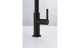 FRANKE Maris Slim Semi-Pro Black Matt Brause Seitenbedienung 115.0728.396