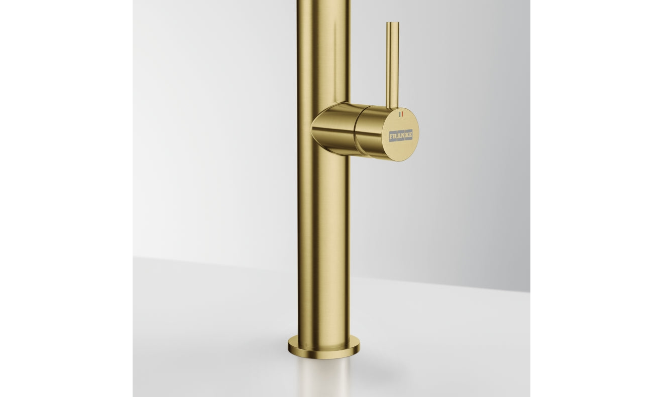 FRANKE Pescara J Auszug Gold Auszugsbrause Edelstahl PVD 115.0741.697