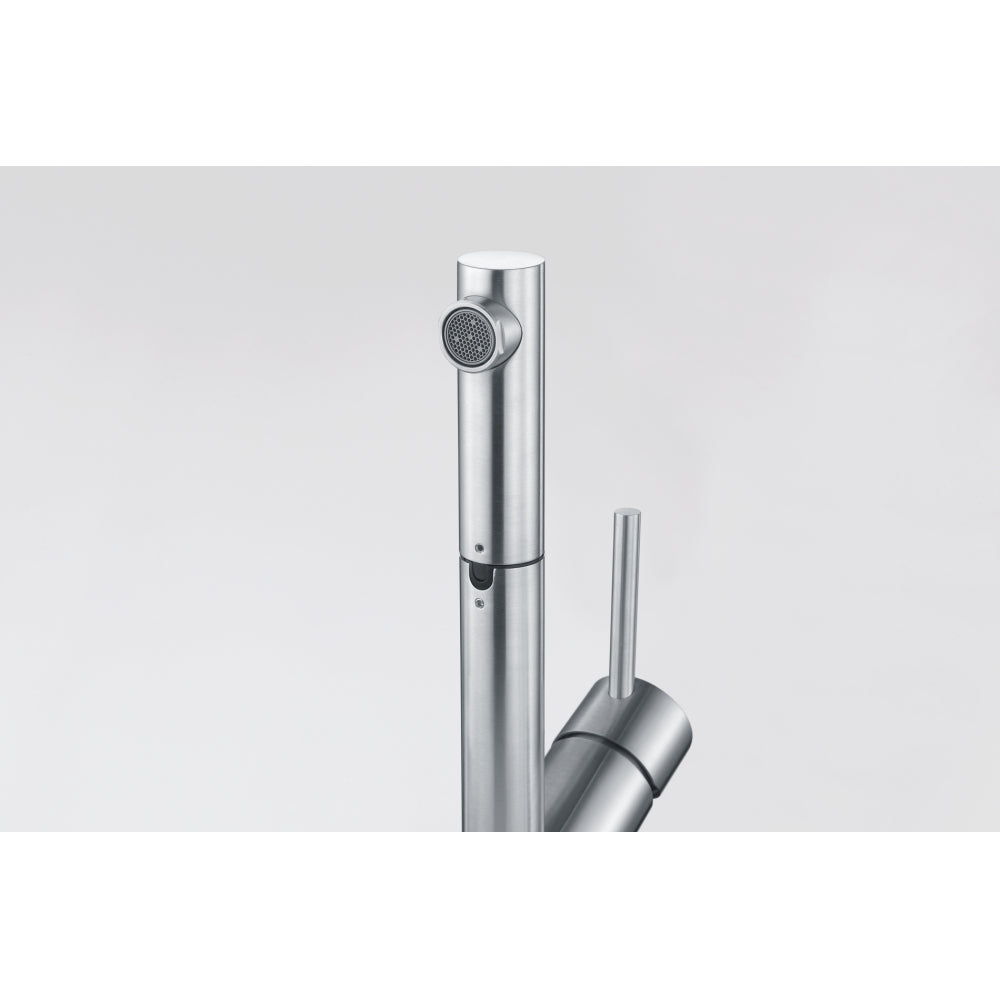 FRANKE Orbit Zugauslauf Edelstahl Obenbedienung 115.0569.461