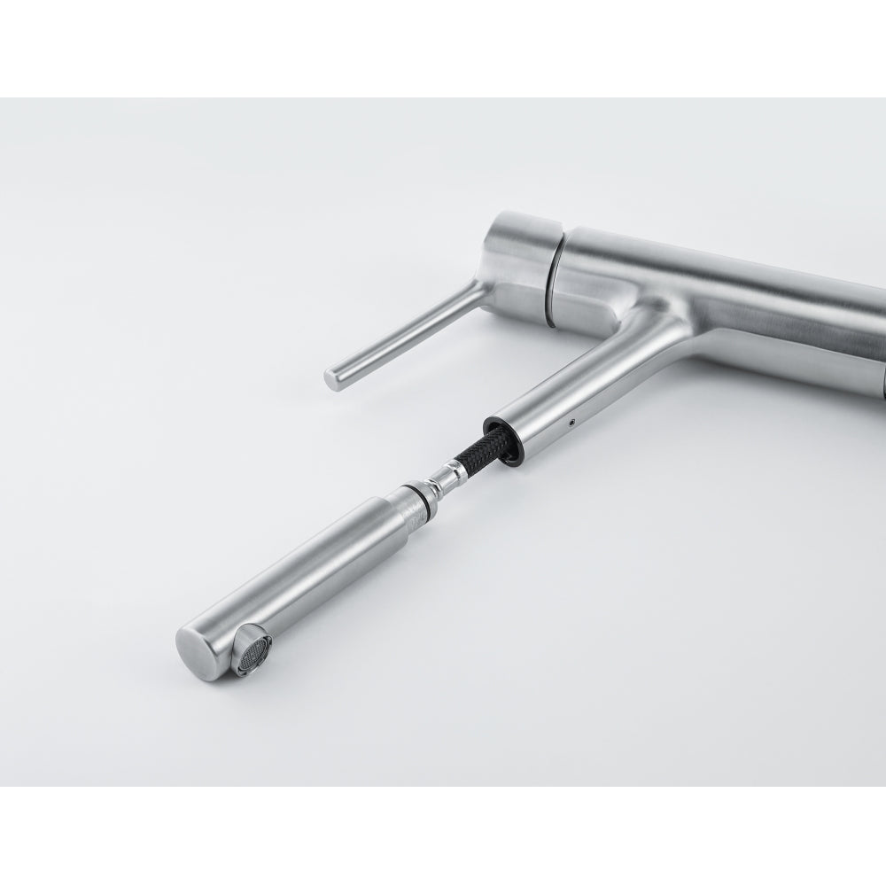 FRANKE Taros Neo Zugauslauf Edelstahl Obenbedienung 115.0596.383