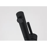 FRANKE Centro Zugauslauf Black matt Obenbedienung 115.0621.592