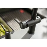 FRANKE Active Twist L Auszugsbrause Black matt Seitenbedienung 115.0669.769