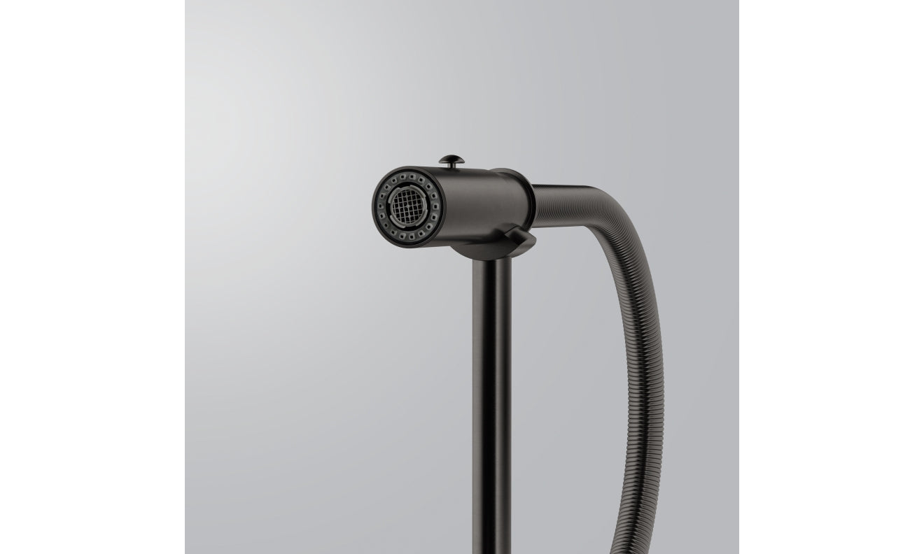 FRANKE Pescara Semi-Pro Anthracite Auszugsbrause Edelstahl PVD 115.0741.722