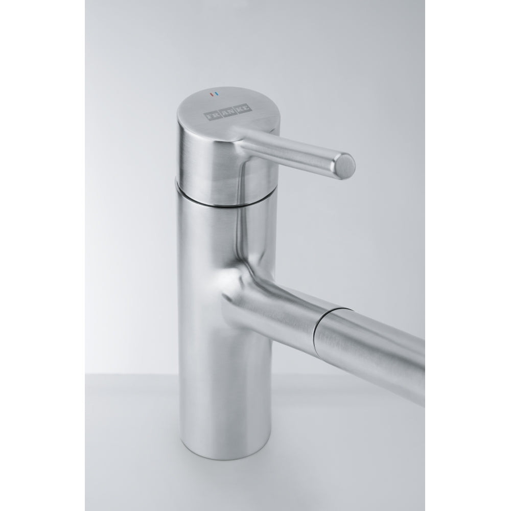 FRANKE Taros Neo Window Zugauslauf Edelstahl Obenbedienung 115.0596.384