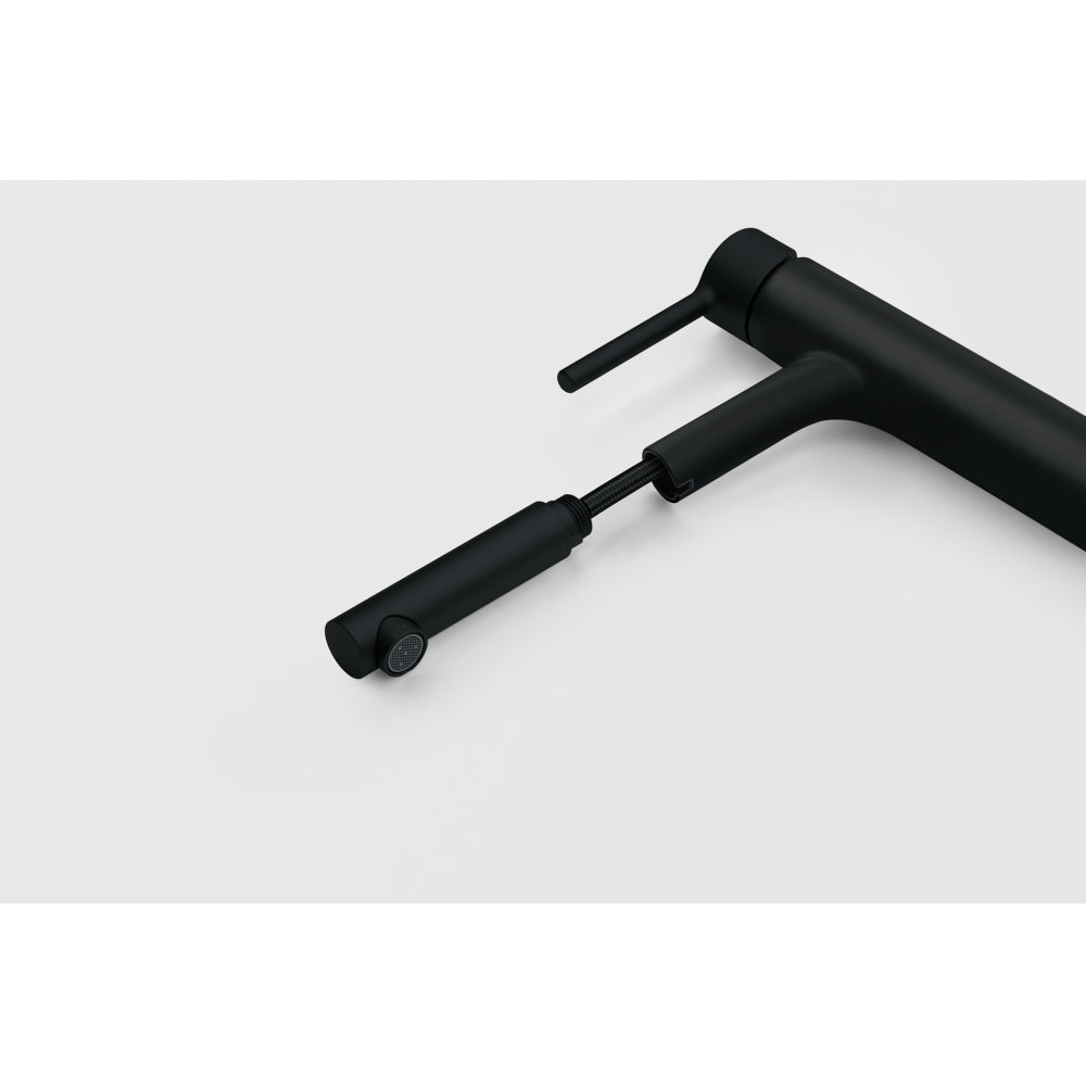 FRANKE Centro Zugauslauf Black matt Obenbedienung 115.0621.592