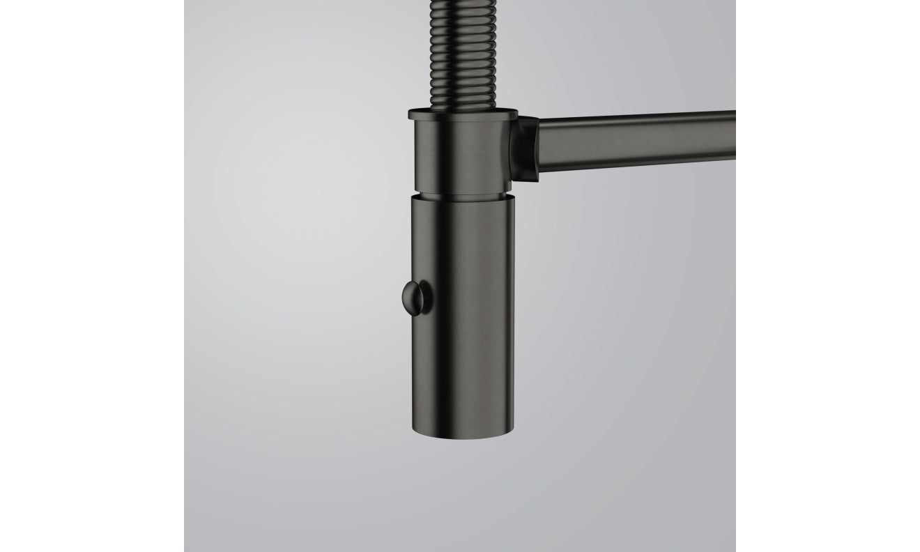 FRANKE Pescara Semi-Pro Anthracite Auszugsbrause Edelstahl PVD 115.0741.722