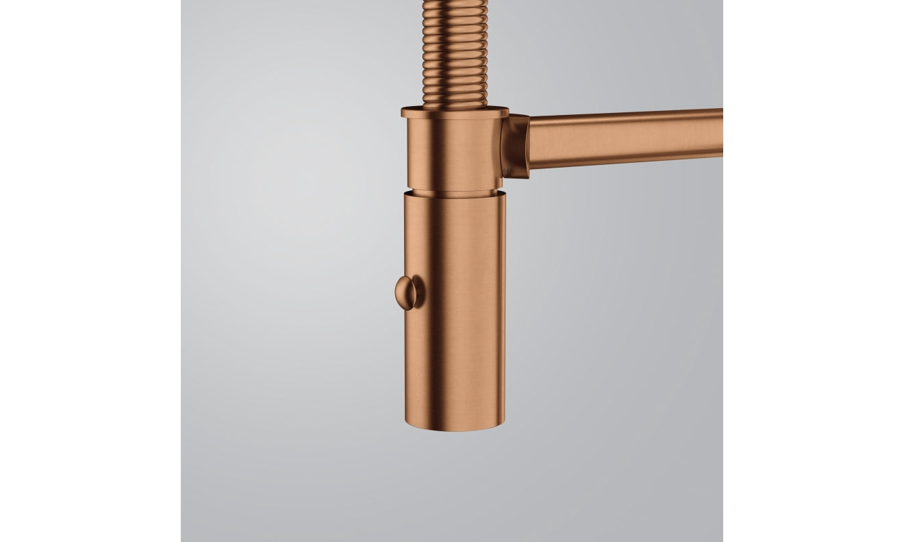 FRANKE Pescara Semi-Pro Copper Auszugsbrause Edelstahl PVD 115.0741.724
