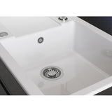 FRANKE Spüle MXK 611-100 Clacier Glänzend Druckknopf Edelstahl 124.0744.936