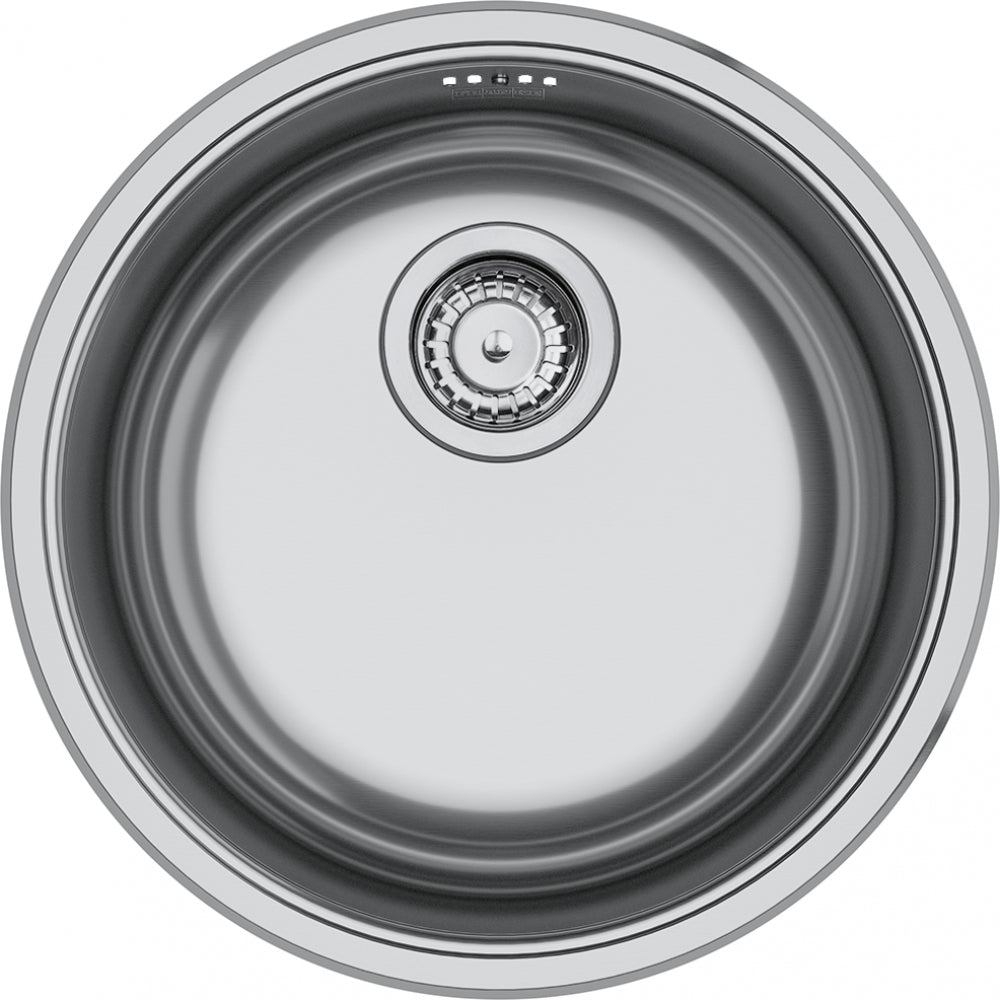 FRANKE Edelstahlbecken ROX 610/110-38 rund Edelstahl Handbedienung 101.0725.057