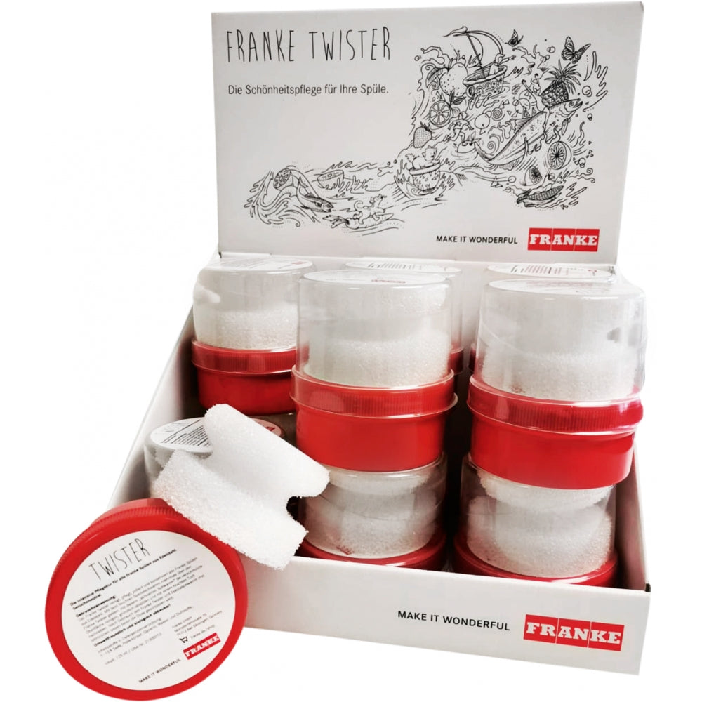 FRANKE Twister mit Schwamm 12 Stück 12x125 ml 112.0007.459