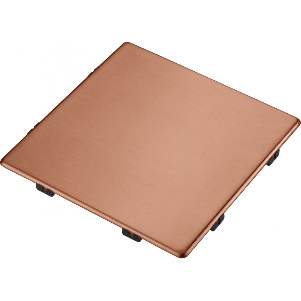 FRANKE Quad. Ablaufdeckel Copper Quadratischer Ablaufdeckel PVD 112.0717.420