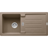 FRANKE Fragranitespüle STG 614-86 Cashmere Drehknopf  114.0302.763