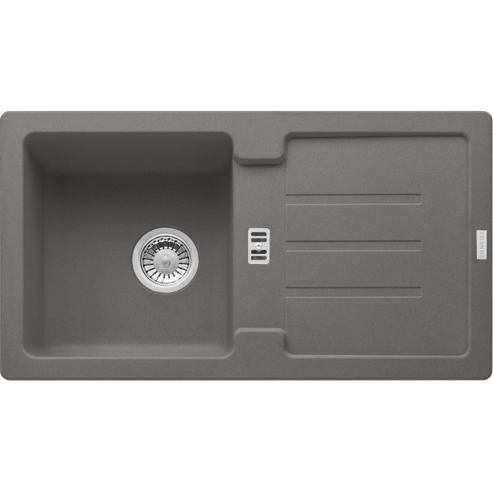 FRANKE Fragranitespüle STG 614-78 Steingrau Handbedienung  114.0303.671