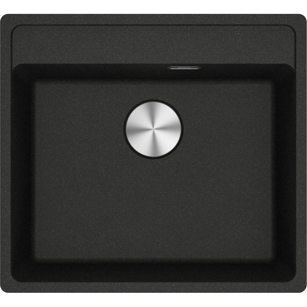 FRANKE Fragranitebecken MRG 610-52 A Onyx Druckknopf Edelstahl 114.0658.293