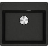 FRANKE Fragranitebecken MRG 610-52 A Onyx Druckknopf Edelstahl 114.0658.293