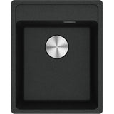 FRANKE Fragranitebecken MRG 610-37 A Onyx Handbedienung  114.0658.216