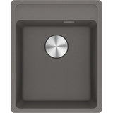 FRANKE Fragranitebecken MRG 610-37 A Steingrau Handbedienung  114.0658.218