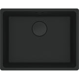 FRANKE Fragranitebecken MRG 110-52 Black Matt Handbedienung  125.0683.233