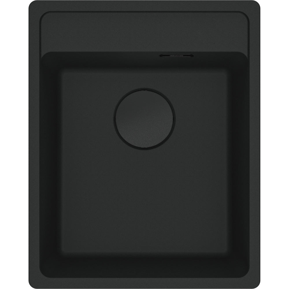 FRANKE Fragranitebecken MRG 610-37 A Black Matt Handbedienung  114.0658.583