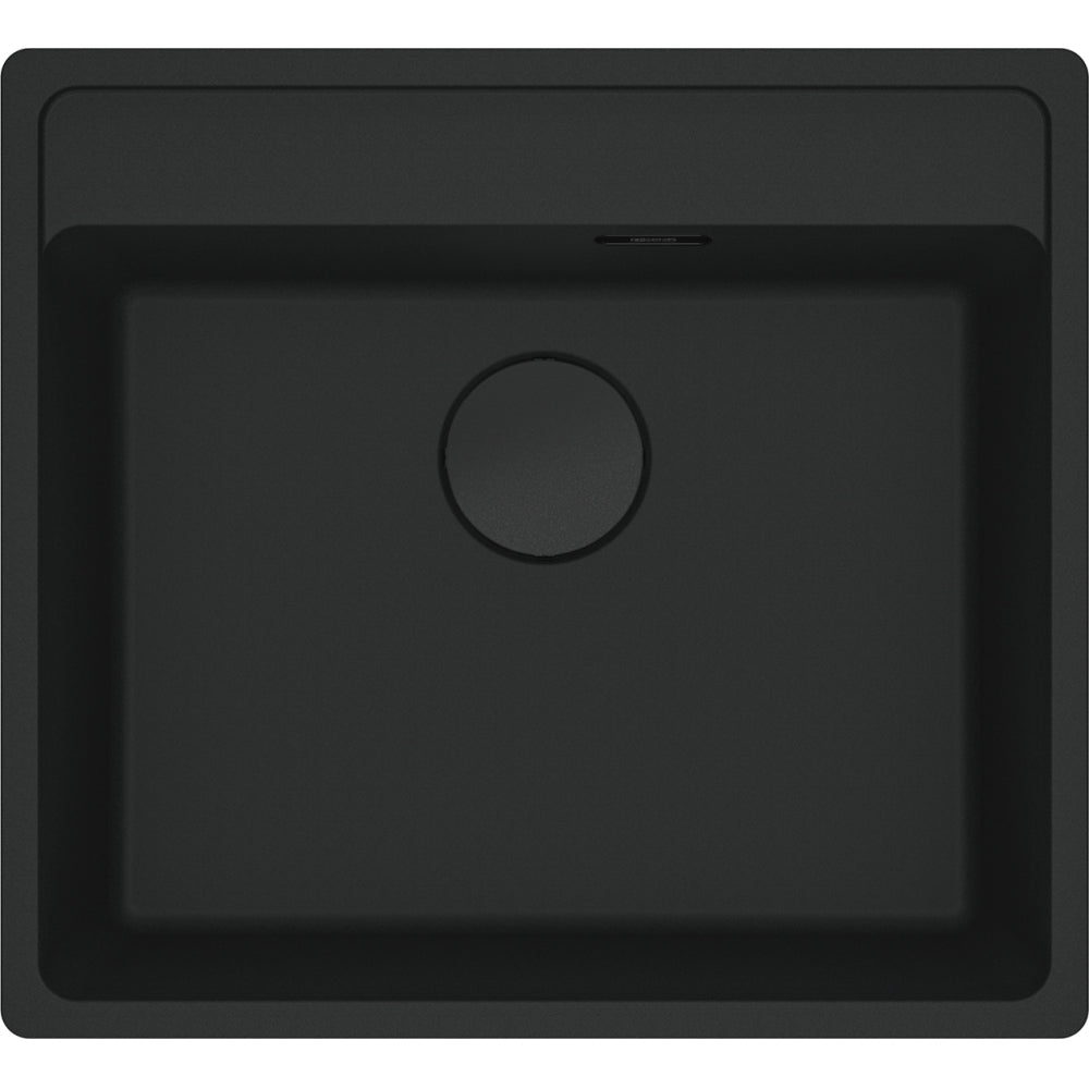 FRANKE Fragranitebecken MRG 610-52 A Black Matt Handbedienung  114.0658.586
