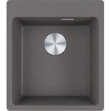 FRANKE Fragranitebecken MRG 610-39 A Steingrau Druckknopf Edelstahl 114.0658.419