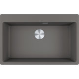 FRANKE Fragranitebecken MRG 610-73 A Steingrau Druckknopf Edelstahl 114.0708.261
