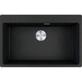 FRANKE Fragranitebecken MRG 610-73 A Onyx Druckknopf Edelstahl 114.0708.223