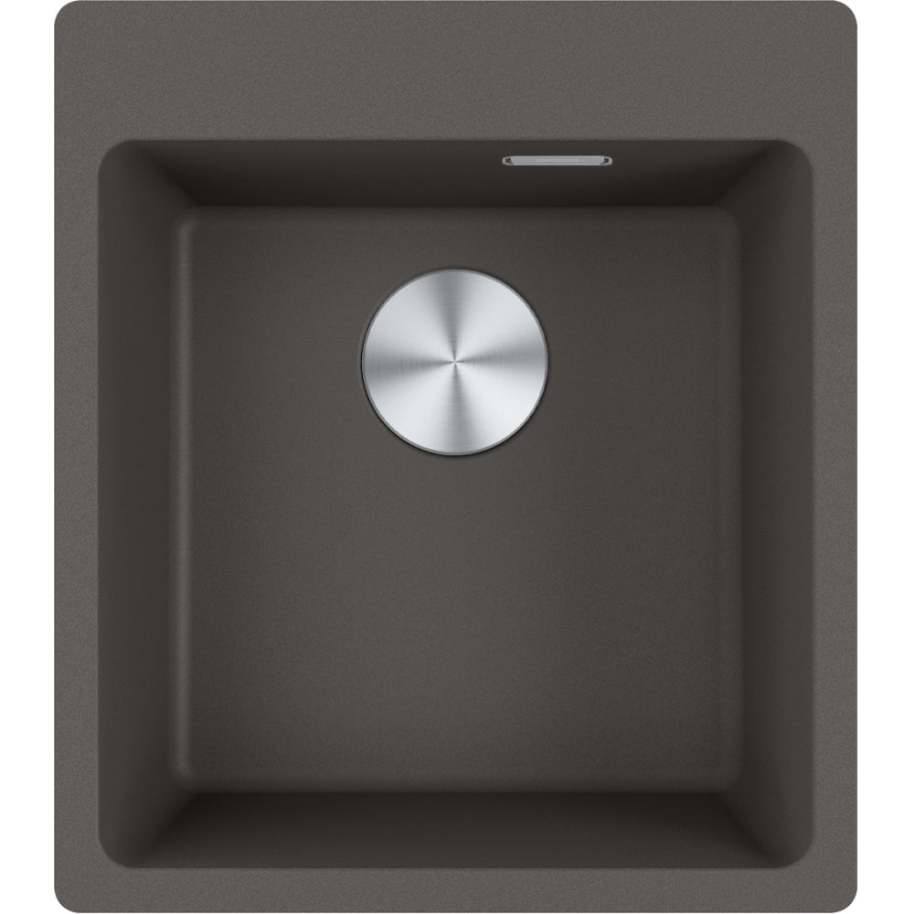 FRANKE Fragranitebecken MRG 610-39 A Schiefergrau Druckknopf 114.0715.527
