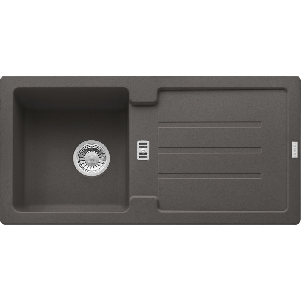FRANKE Fragranitespüle STG 614-86 Schiefergrau Handbedienung  114.0723.989