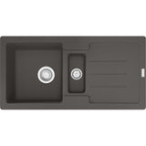 FRANKE Fragranitespüle STG 651-86 Schiefergrau Handbedienung  114.0723.988