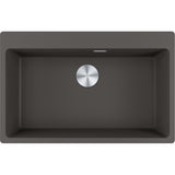 FRANKE Fragranitebecken MRG 610-73 A Schiefergrau Druckknopf 114.0715.523