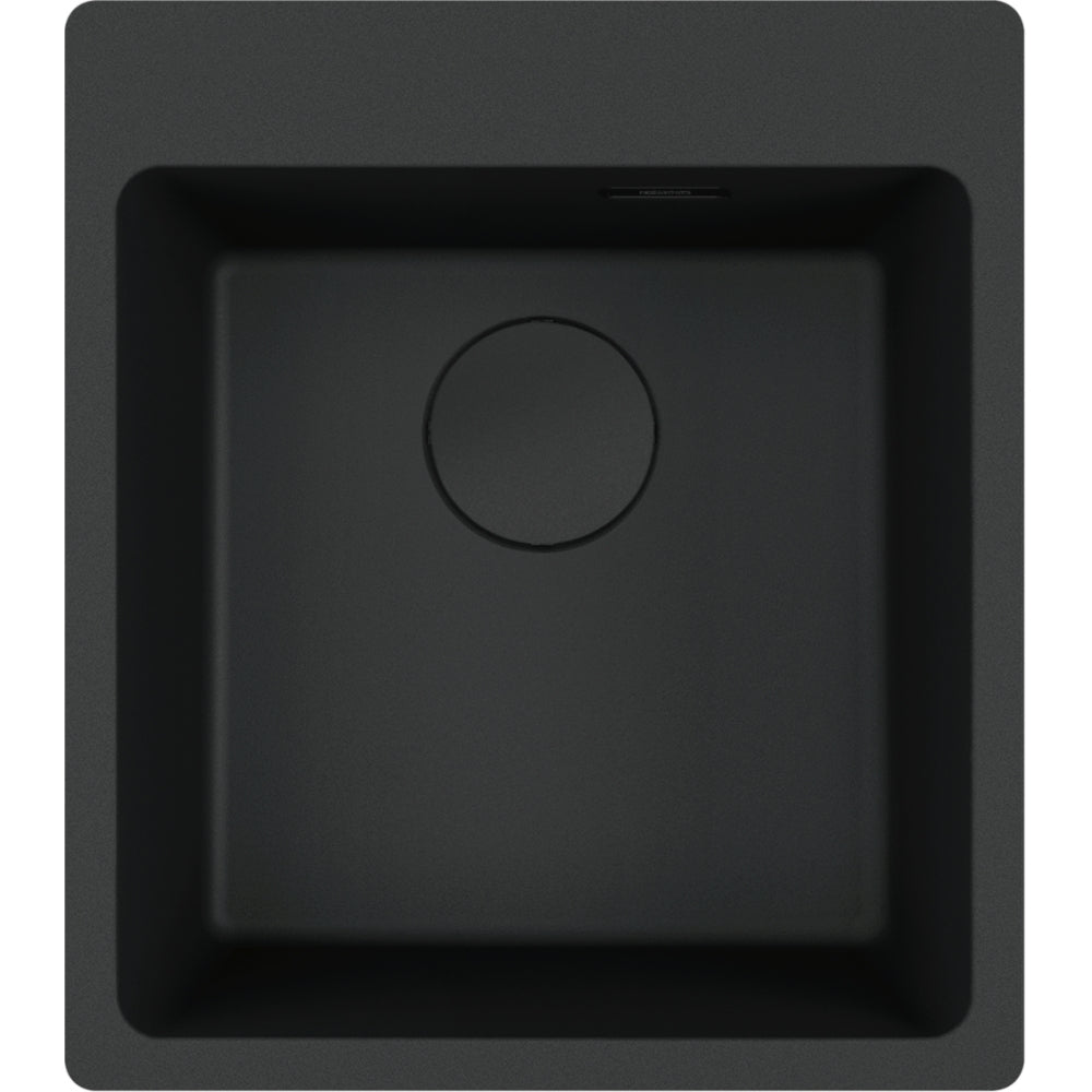 FRANKE Fragranitebecken MRG 610-39 A Black Matt Handbedienung 114.0708.035