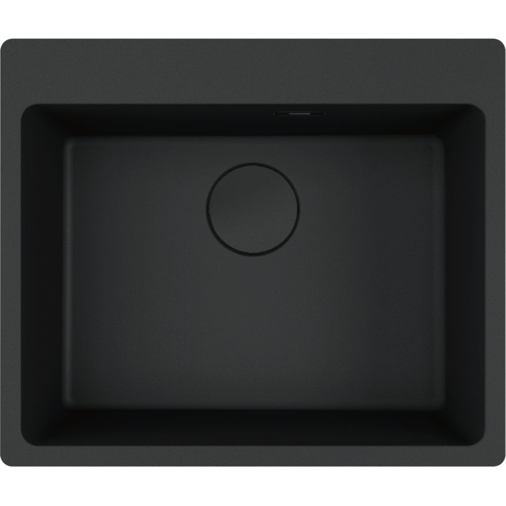 FRANKE Fragranitebecken MRG 610-54 A Black Matt Handbedienung 114.0708.042