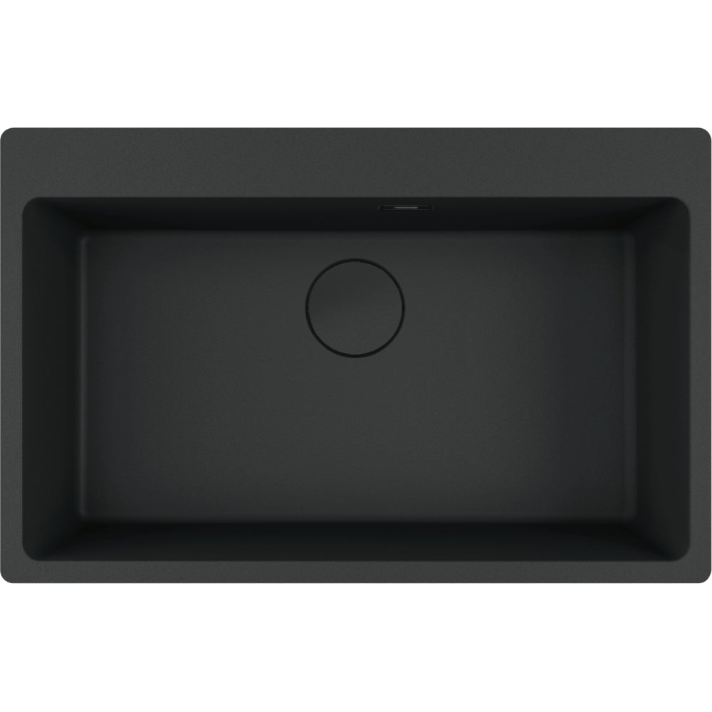FRANKE Fragranitebecken MRG 610-73 A Black Matt Handbedienung  114.0708.228